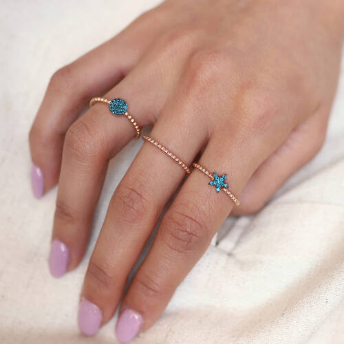 By Golden House - Okyanus Mavi Kombin