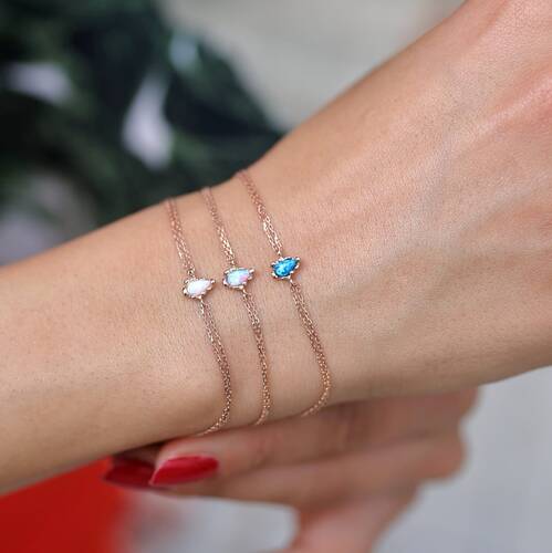 By Golden House - Opal Taşlı Bileklik By Golden House - Opal Taşlı Bileklik