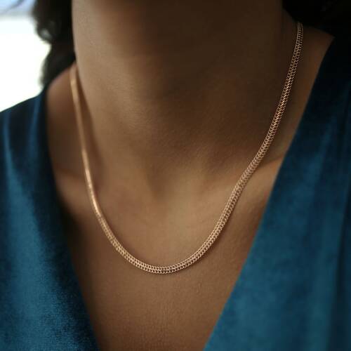 By Golden House - Örgü Kolye