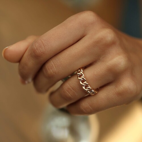 By Golden House - Örgü Yüzük By Golden House - Örgü Yüzük