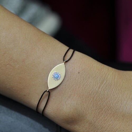 By Golden House - Özel Mine Göz İpli Bileklik (1) By Golden House - Özel Mine Göz İpli Bileklik (1)