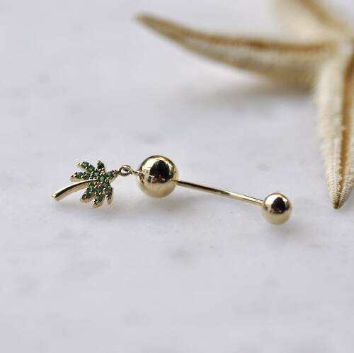 By Golden House - Palmiye Göbek Piercing