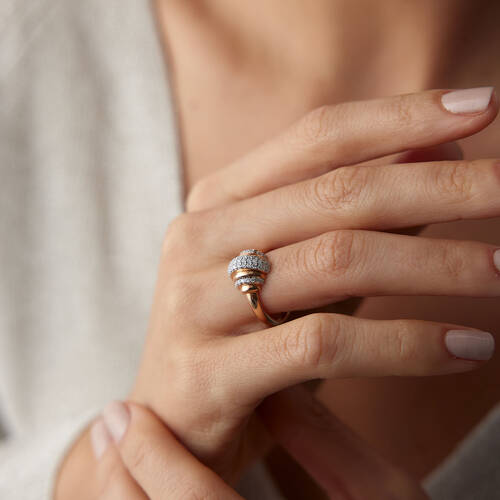 By Golden House - Paris Pırlanta Yüzük (1)