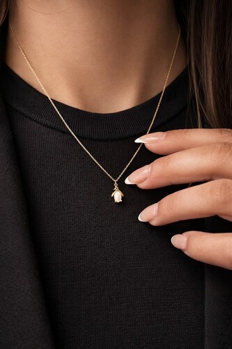 By Golden House - Penguen Kolye