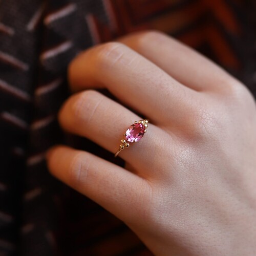 By Golden House - Pink Spinel Yüzük By Golden House - Pink Spinel Yüzük