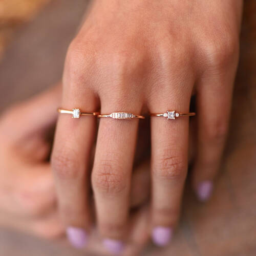 By Golden House - Pırlanta Baget Yüzük Kombin (1) By Golden House - Pırlanta Baget Yüzük Kombin (1)