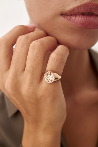 By Golden House - Pırlanta Güneş Yüzük (1) By Golden House - Pırlanta Güneş Yüzük (1)