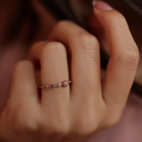 By Golden House - Pırlanta Kraponya Yüzük By Golden House - Pırlanta Kraponya Yüzük