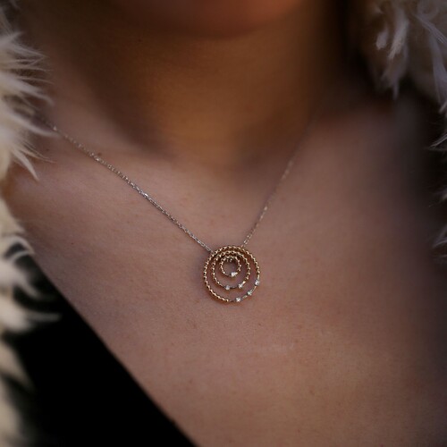 By Golden House - Pırlanta Lava Kolye