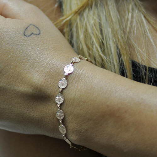 By Golden House - Pırlanta Penez Bileklik By Golden House - Pırlanta Penez Bileklik