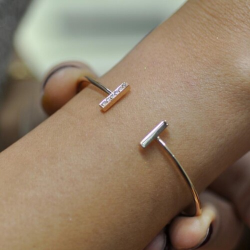 By Golden House - Pırlanta T Bilezik By Golden House - Pırlanta T Bilezik