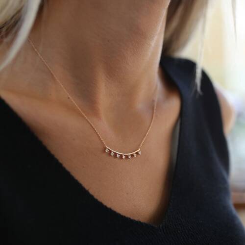 By Golden House - Pırlanta Tasarım Kolye (1)