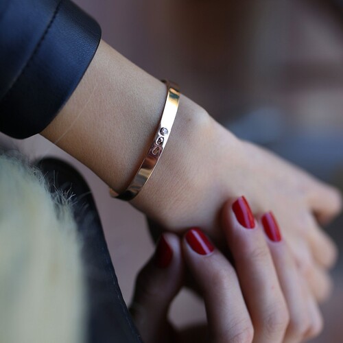 By Golden House - Pırlanta Tohum Kemer Bilezik (1) By Golden House - Pırlanta Tohum Kemer Bilezik (1)