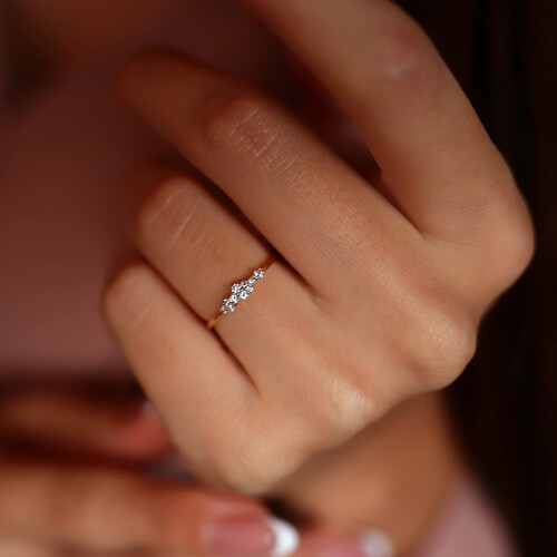 By Golden House - Promise Pırlanta Yüzük