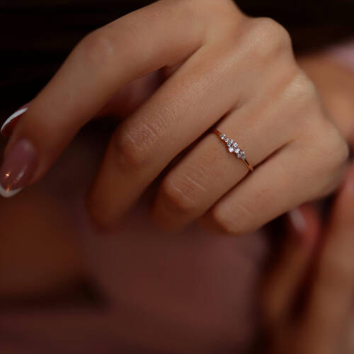 By Golden House - Promise Pırlanta Yüzük (1)