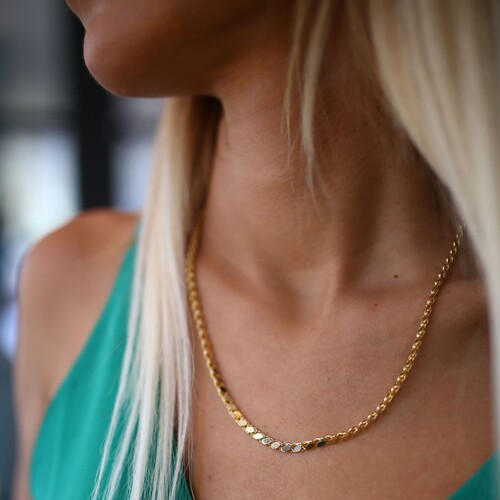 By Golden House - Pul Arpa Zincir By Golden House - Pul Arpa Zincir