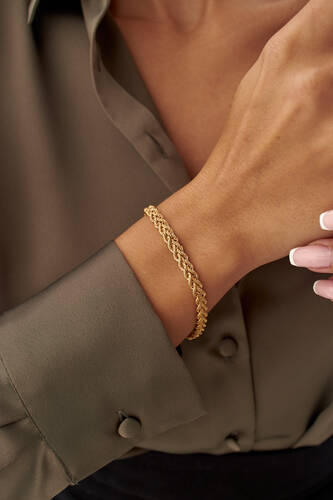 By Golden House - Rope Örgü Bileklik