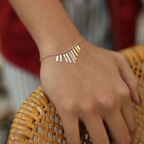 By Golden House - Saçak Bileklik (1)