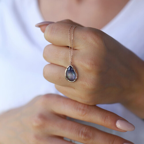 By Golden House - Safir Kolye By Golden House - Safir Kolye