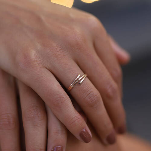 By Golden House - Sarmaşık Yüzük