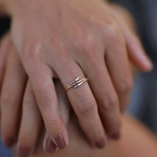 By Golden House - Sarmaşık Yüzük (1)