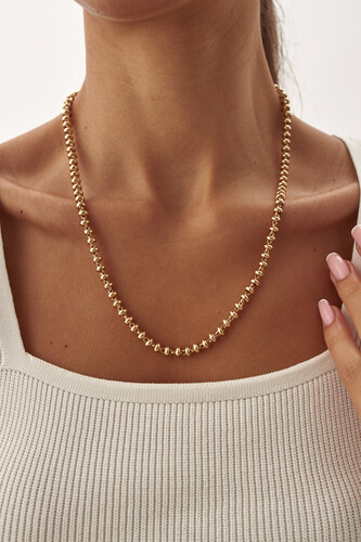 By Golden House - Saturn Doç Zincir Kolye By Golden House - Saturn Doç Zincir Kolye