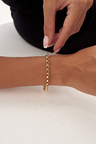 By Golden House - Seramik Rolo Doç Zincir Bileklik (1) By Golden House - Seramik Rolo Doç Zincir Bileklik (1)