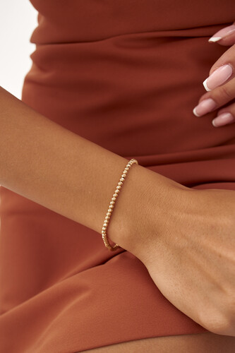 By Golden House - Sıralı Dorika Top Bileklik By Golden House - Sıralı Dorika Top Bileklik