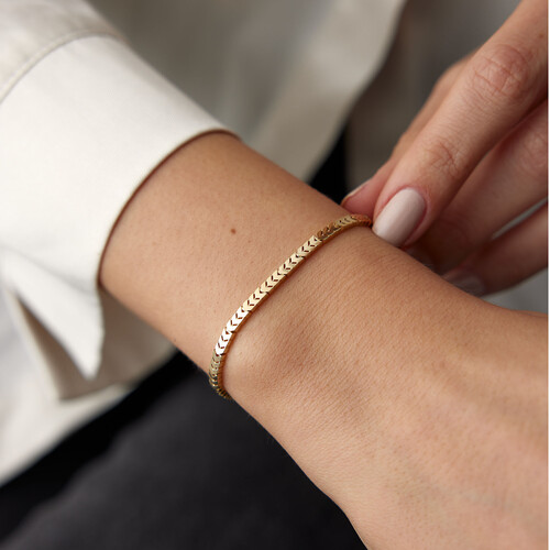 By Golden House - Sırma Dizili Bileklik By Golden House - Sırma Dizili Bileklik