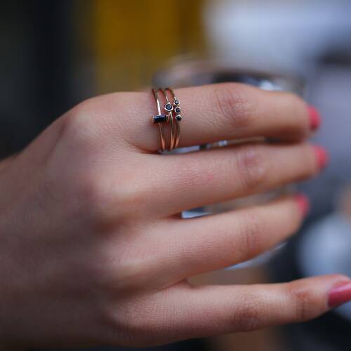 By Golden House - Siyah Baget Taşlı Kombin (1) By Golden House - Siyah Baget Taşlı Kombin (1)