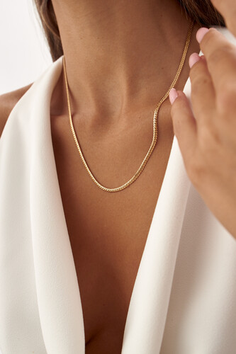 By Golden House - Slim Piton Zincir Kolye By Golden House - Slim Piton Zincir Kolye