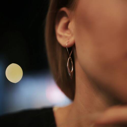 By Golden House - Sonsuzluk Küpe (1)