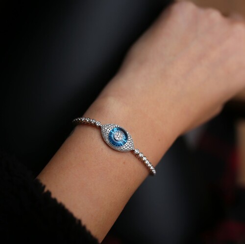 By Golden House - Sosyete Göz Markiz Bileklik