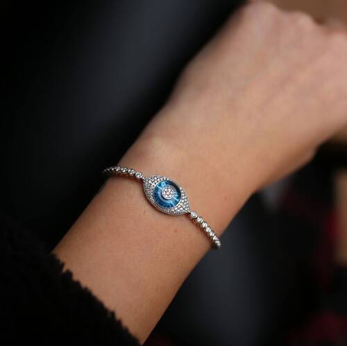 By Golden House - Sosyete Göz Markiz Bileklik