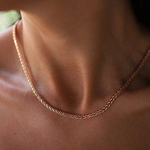 By Golden House - Spiga Örgü Kolye