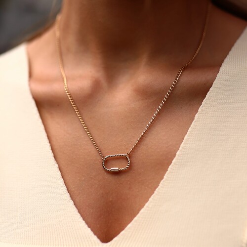 By Golden House - Spin Ataç Kolye (1)