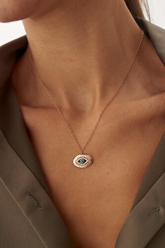 By Golden House - Stela Pırlanta Göz Kolye