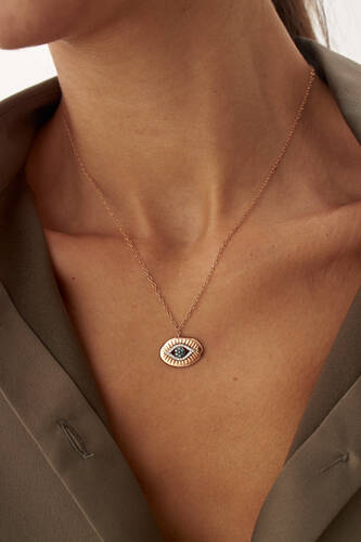 By Golden House - Stela Pırlanta Göz Kolye