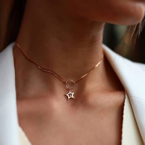 By Golden House - Stella Choker Kolye By Golden House - Stella Choker Kolye