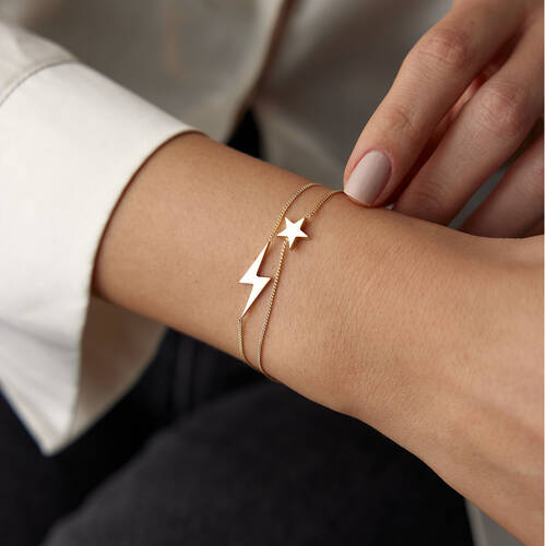 By Golden House - Stella Şimşek İkili Bileklik
