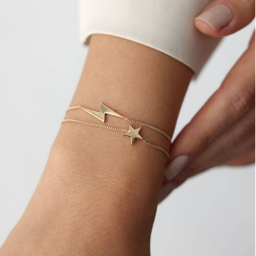 By Golden House - Stella Şimşek İkili Bileklik (1)