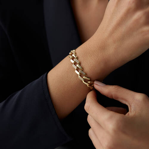 By Golden House - Taşlı Gurmet Bileklik (1)