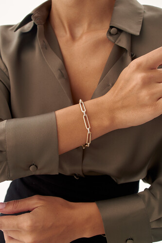 By Golden House - Taşlı Long Ataç Bileklik By Golden House - Taşlı Long Ataç Bileklik