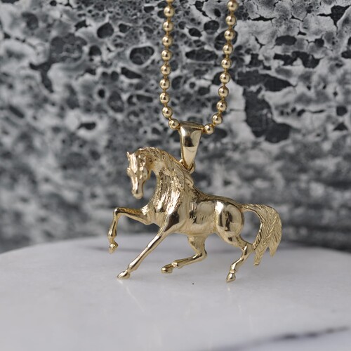 By Golden House - The Horse Madalyon Kolye By Golden House - The Horse Madalyon Kolye