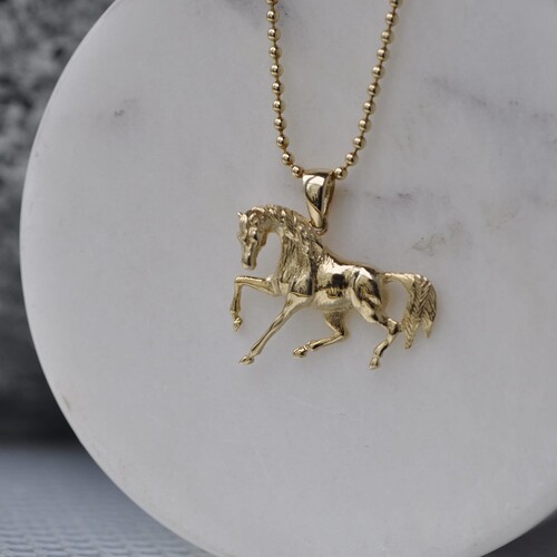 By Golden House - The Horse Madalyon Kolye (1) By Golden House - The Horse Madalyon Kolye (1)