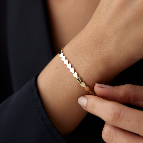 By Golden House - Tiamo Kalp Bileklik (1) By Golden House - Tiamo Kalp Bileklik (1)