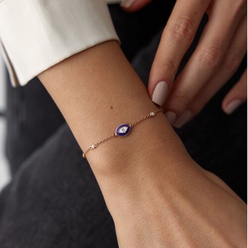 By Golden House - Tohum Göz Pırlanta Bileklik By Golden House - Tohum Göz Pırlanta Bileklik