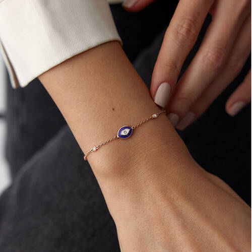 By Golden House - Tohum Göz Pırlanta Bileklik