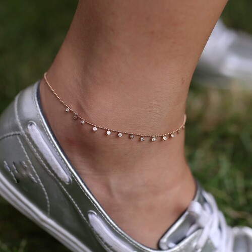 By Golden House - Tohum Taşlı Halhal By Golden House - Tohum Taşlı Halhal