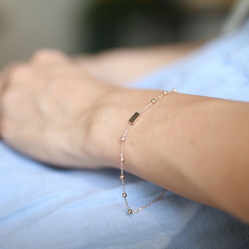 By Golden House - Top Top Dikdörtgen Bileklik (1) By Golden House - Top Top Dikdörtgen Bileklik (1)